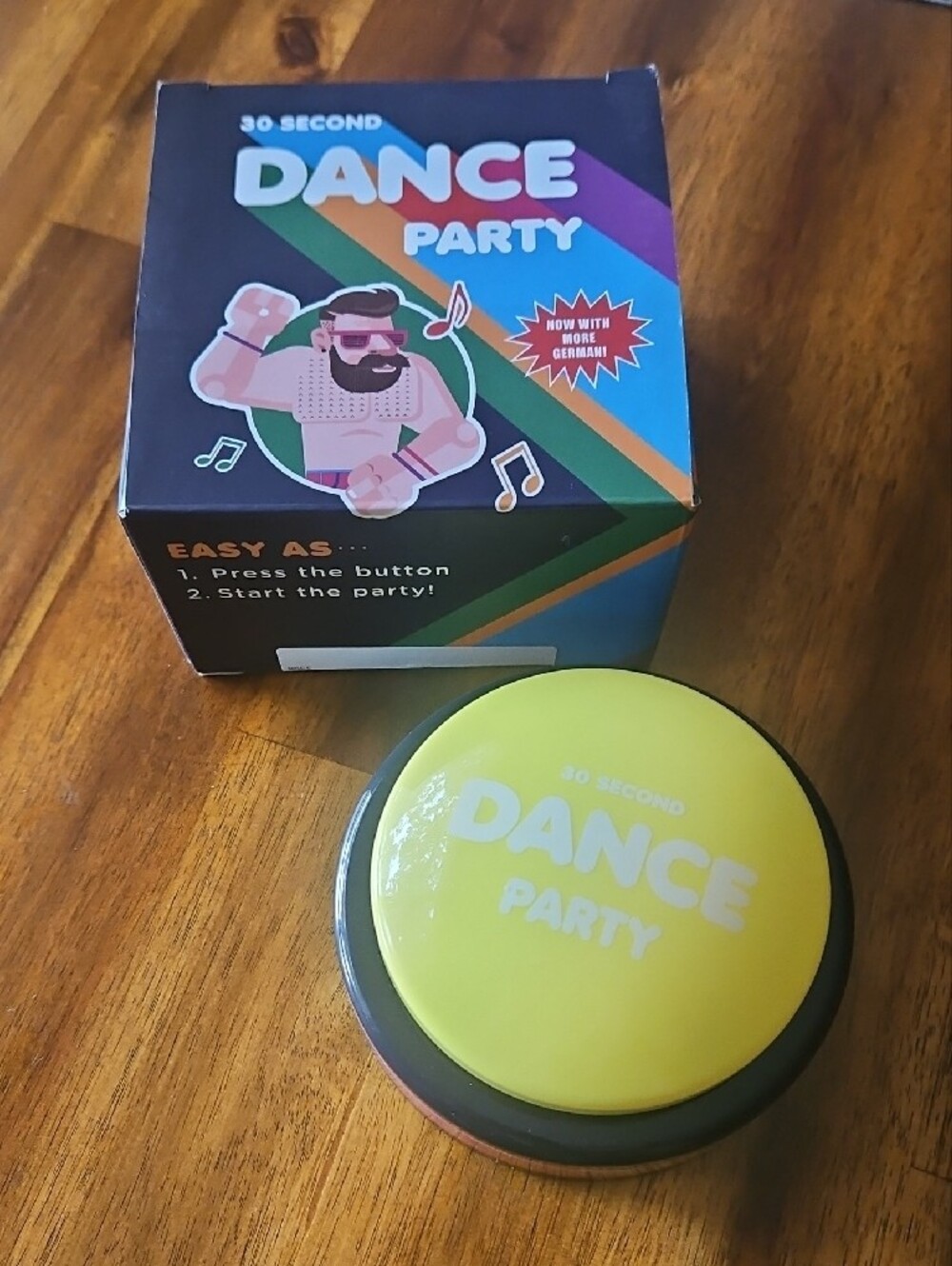 30 Second Dance Party Game – Music In A Box With BRIGHT Colors